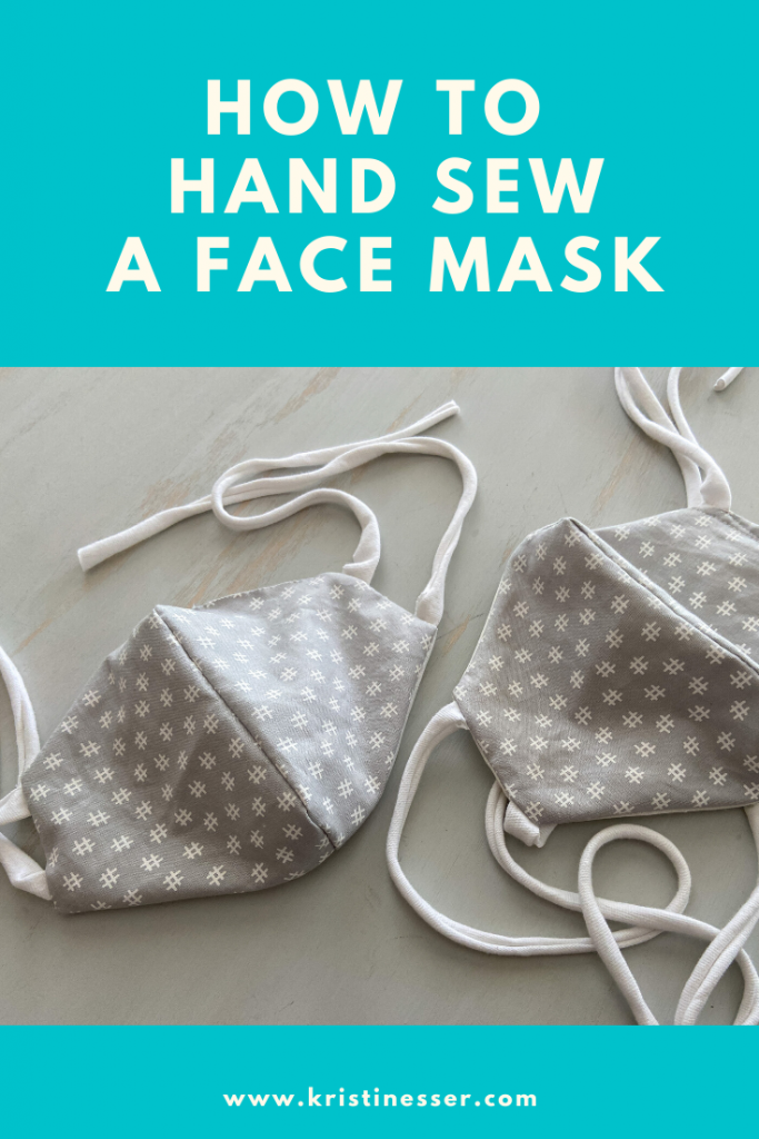 How to Hand Sew a Face Mask