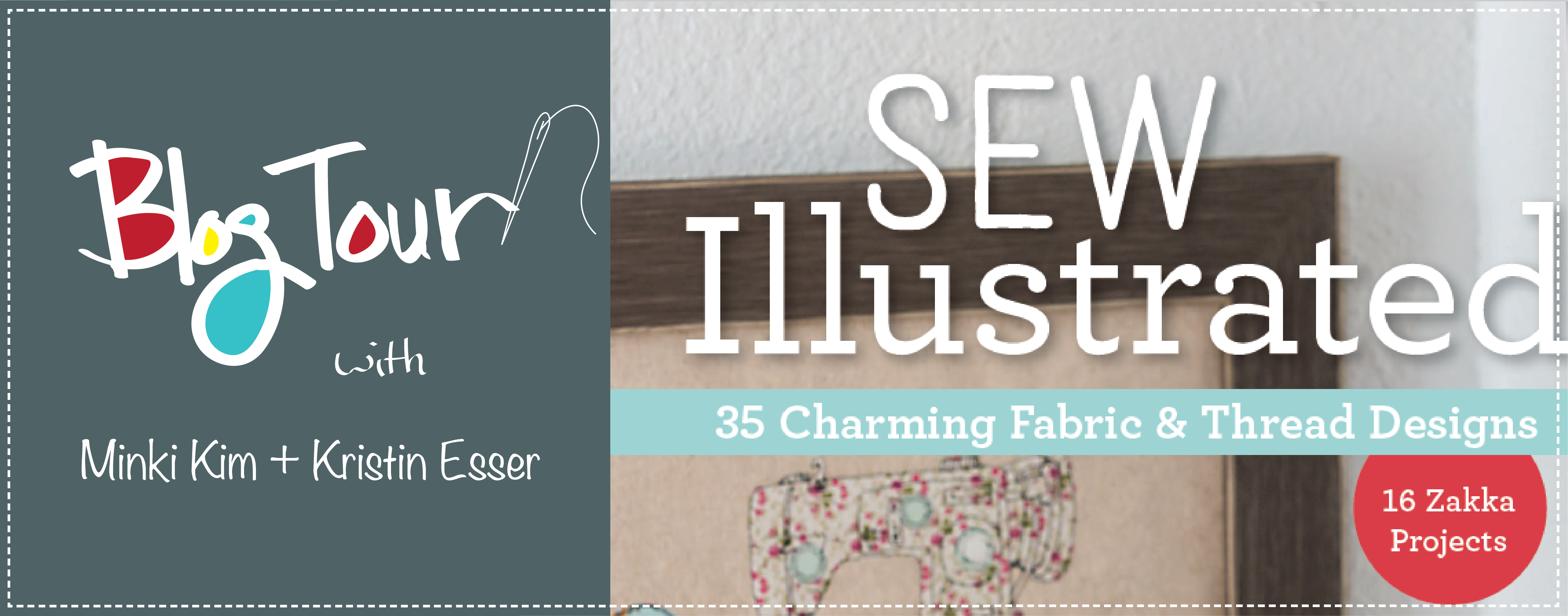 Sew Illustrated blog tour banner