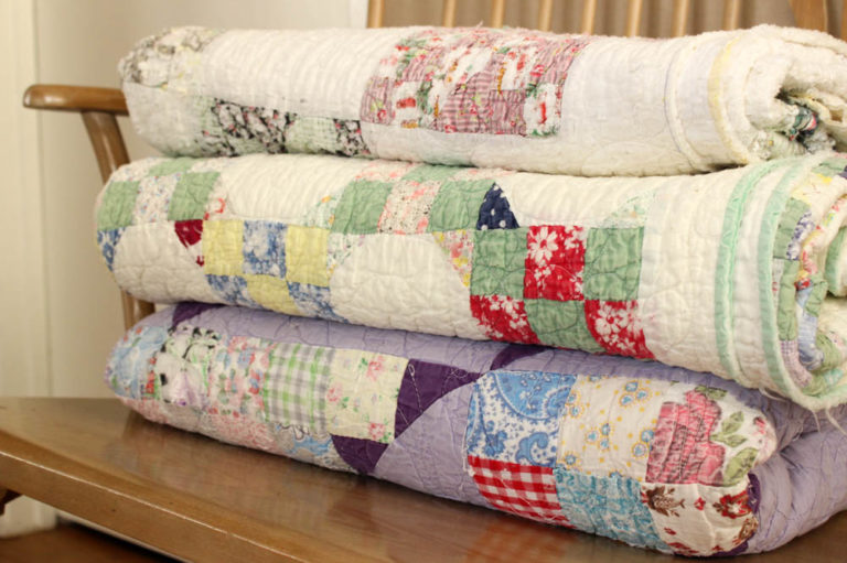 these actually are your grandmother's quilts Simple Handmade. Everyday