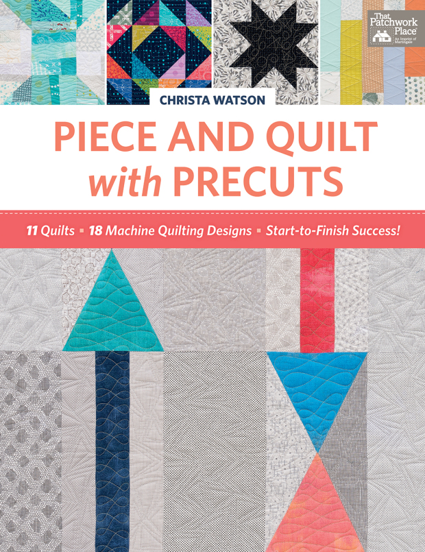 Piece and Quilt with Precuts kristinesser.com