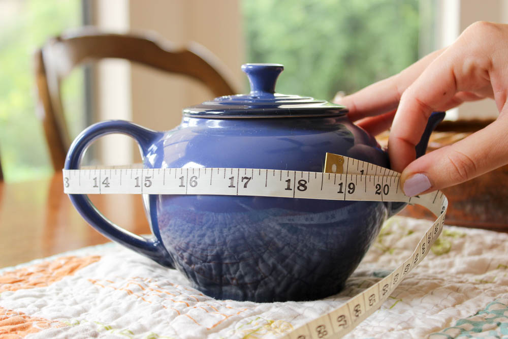 Tea Cozy for Medium Tea Pot Handmade from Vintage Linens