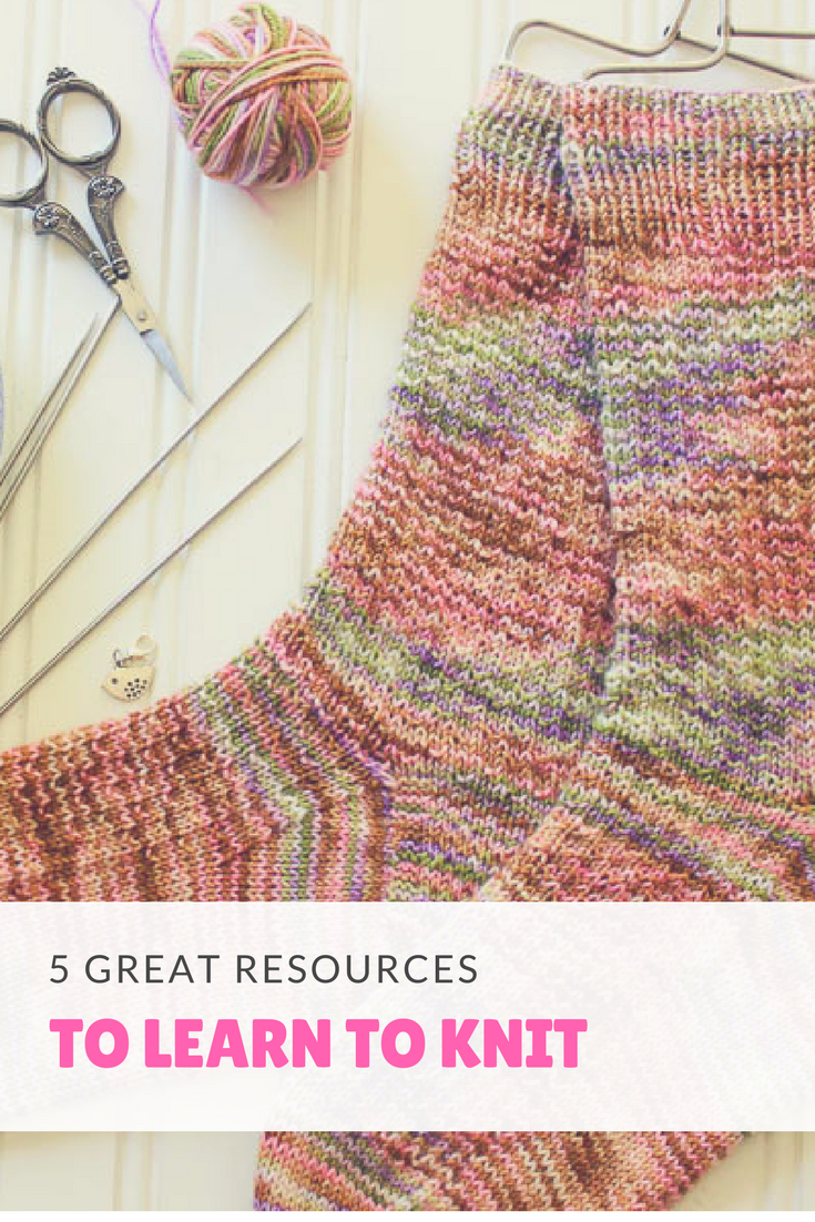 5 Great Resources to Learn to Knit