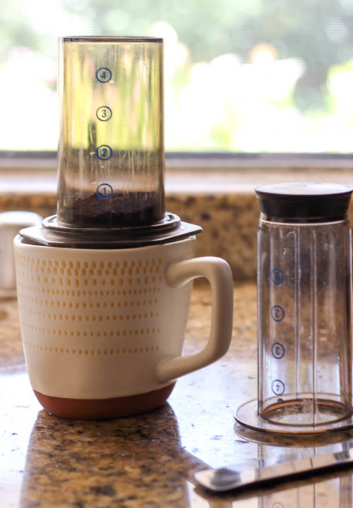 Aeropress coffee maker