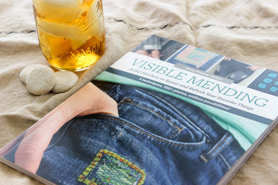 Visible Mending book review on Simple Handmade Everyday | kristinesser.com
