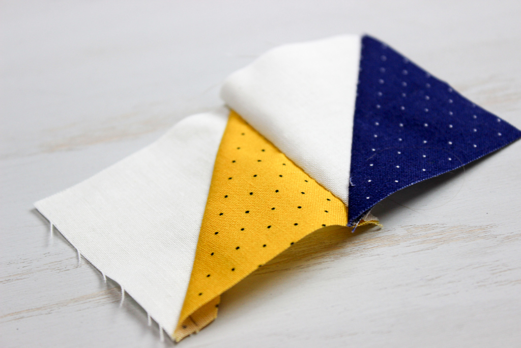 Hand Pieced QAL: Half Square Triangles