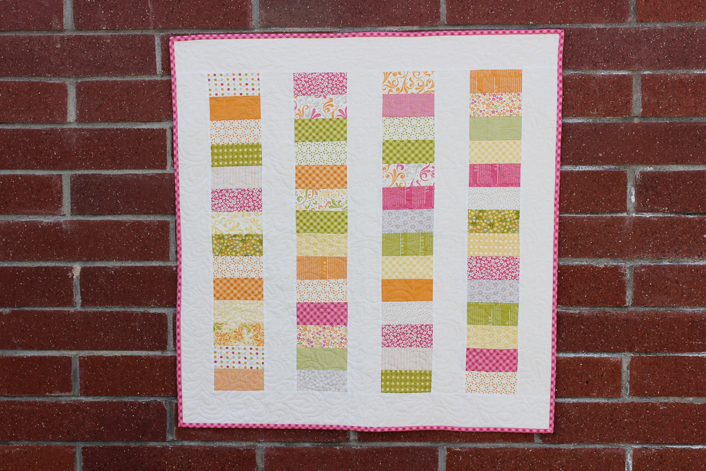 Chinese Coin baby quilt