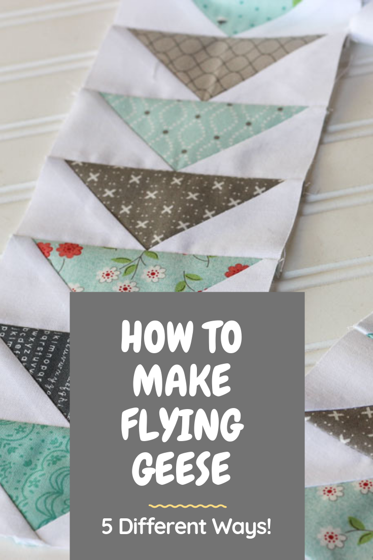 5 Ways to Make a Flying Geese Block