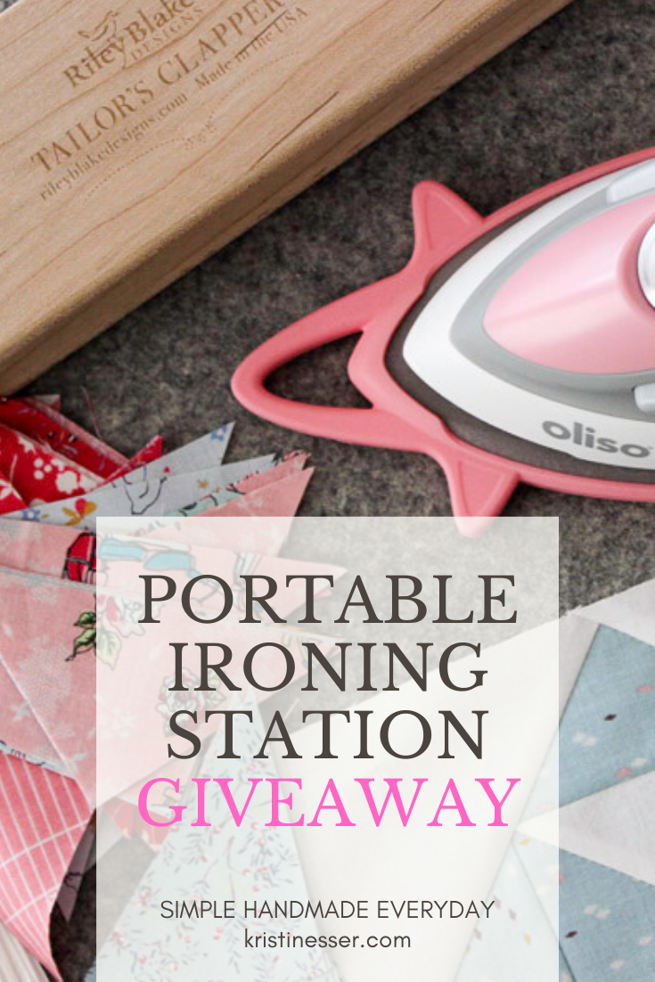 Portable ironing station giveaway at kristinesser.com