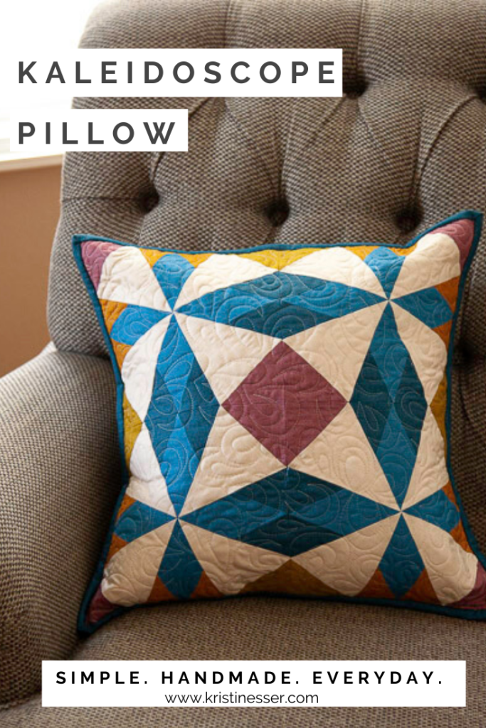 Kaleidoscope pillow from Pillow Talk