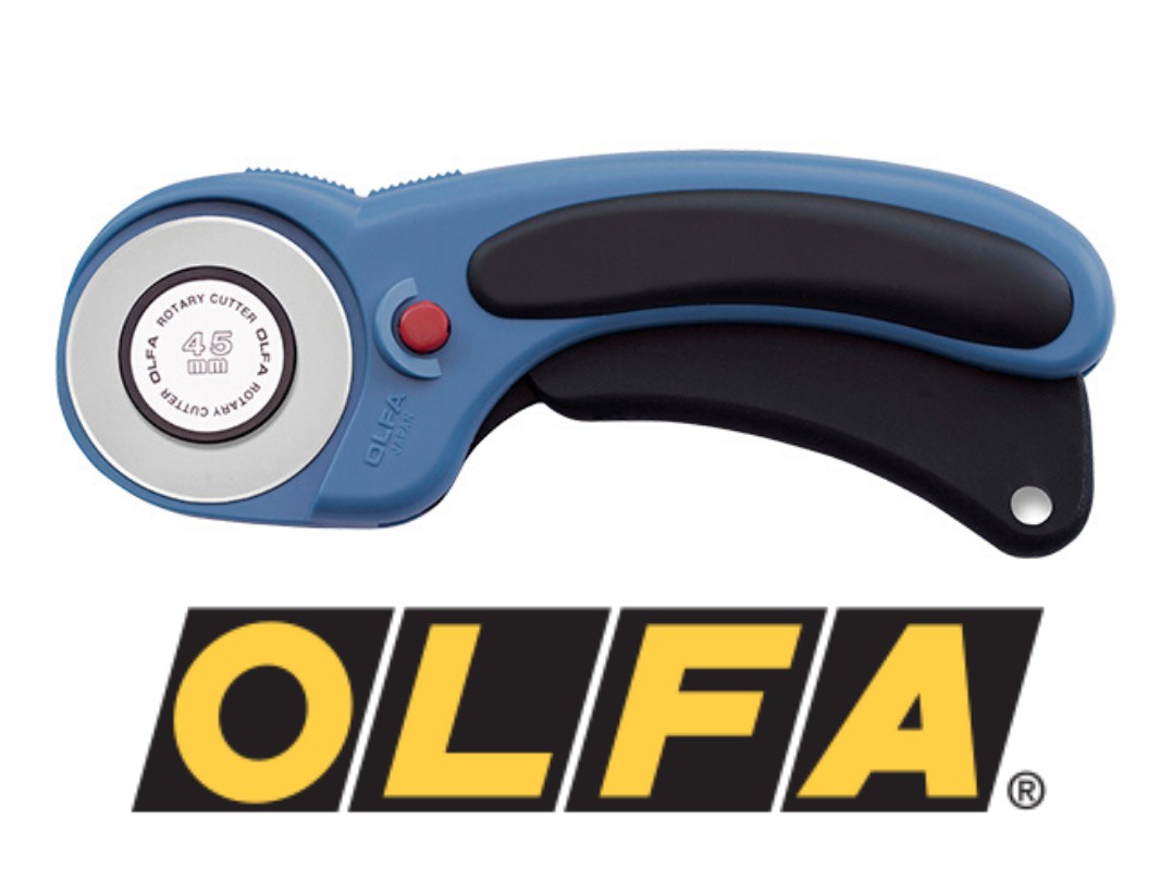 Olfa ergonomic splash rotary cutter