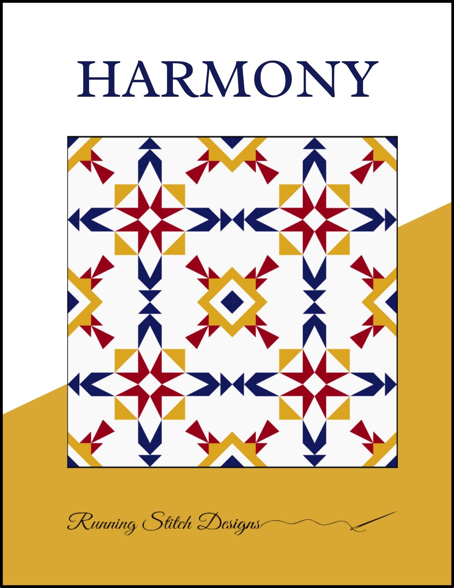 Harmony: A Hand Pieced Quilt Along Pattern